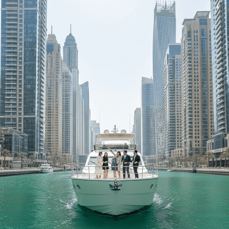 Creuer per la Marina i el mar de Dubái