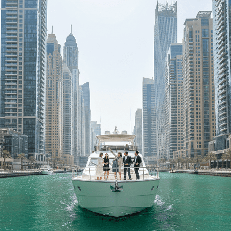 Creuer per la Marina i el mar de Dubái