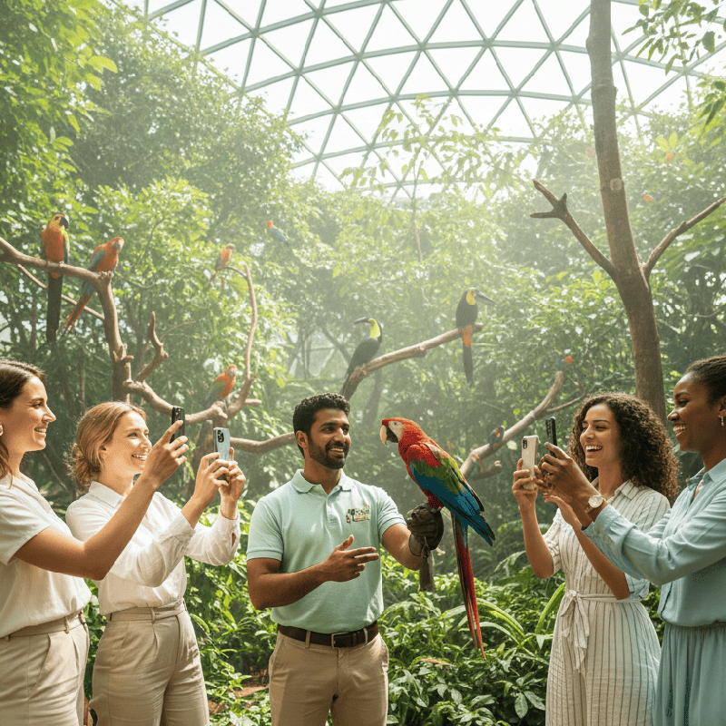 Visita El Planeta Verd i El Museu del Futur